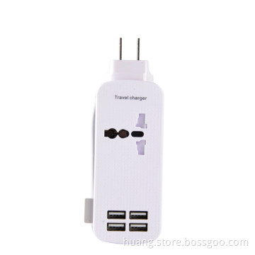 USB Power Strip Portable Travel Charger Outlets